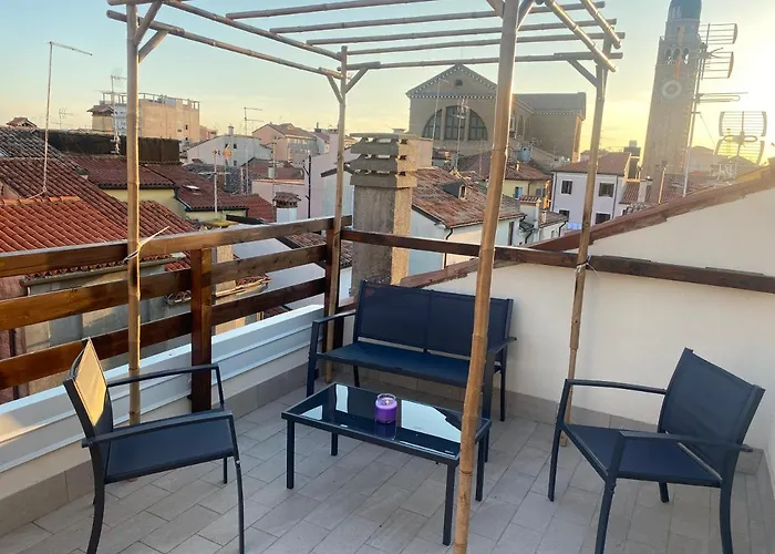 Πανσιόν Laguna Blu Cielo Con Terrazza Panoramica In Comune Κιότζα